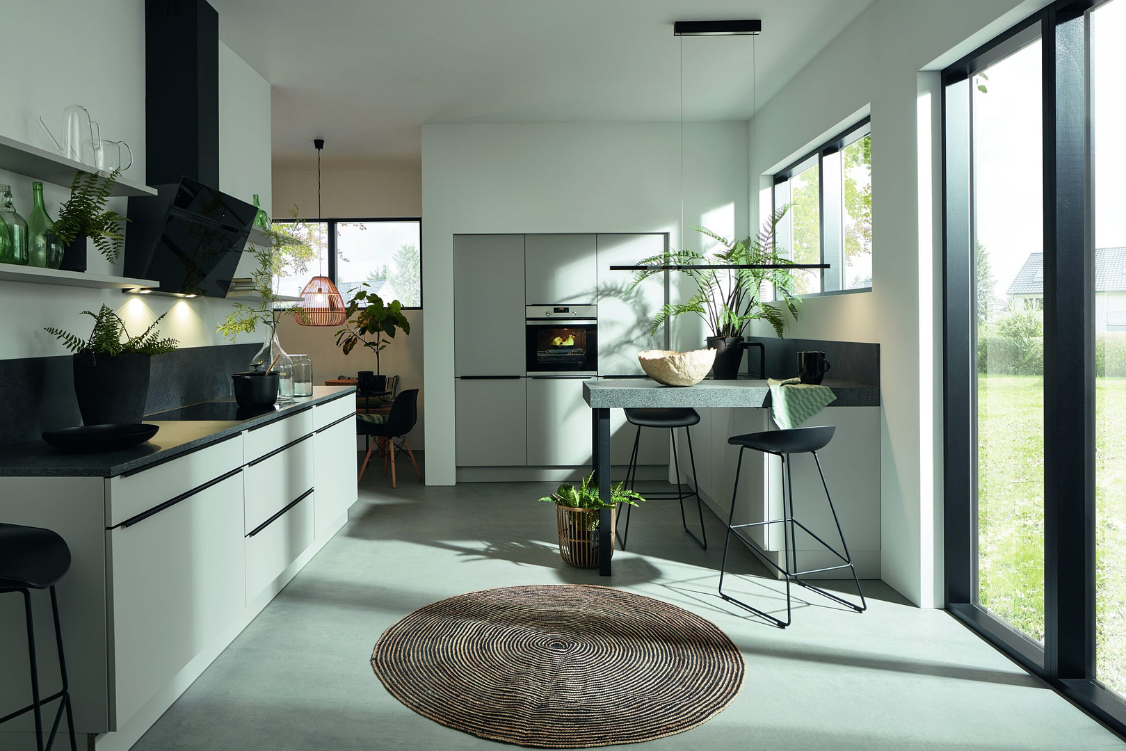 Feel - Platingrau Modern bespoke luxury kitchen